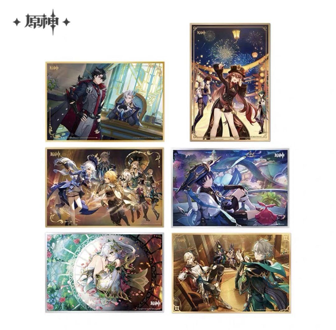 Amazon.co.jp: 原神【公式正規品【アクリル色紙【ゆえなく煙る霧雨の