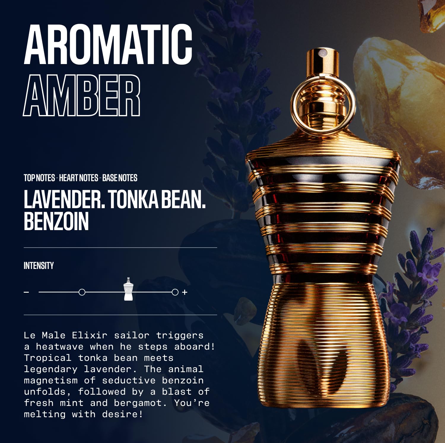 Amazon | ean Paul Gaultier Le Male Elixir Parfum, 75 ml (Pack of 1