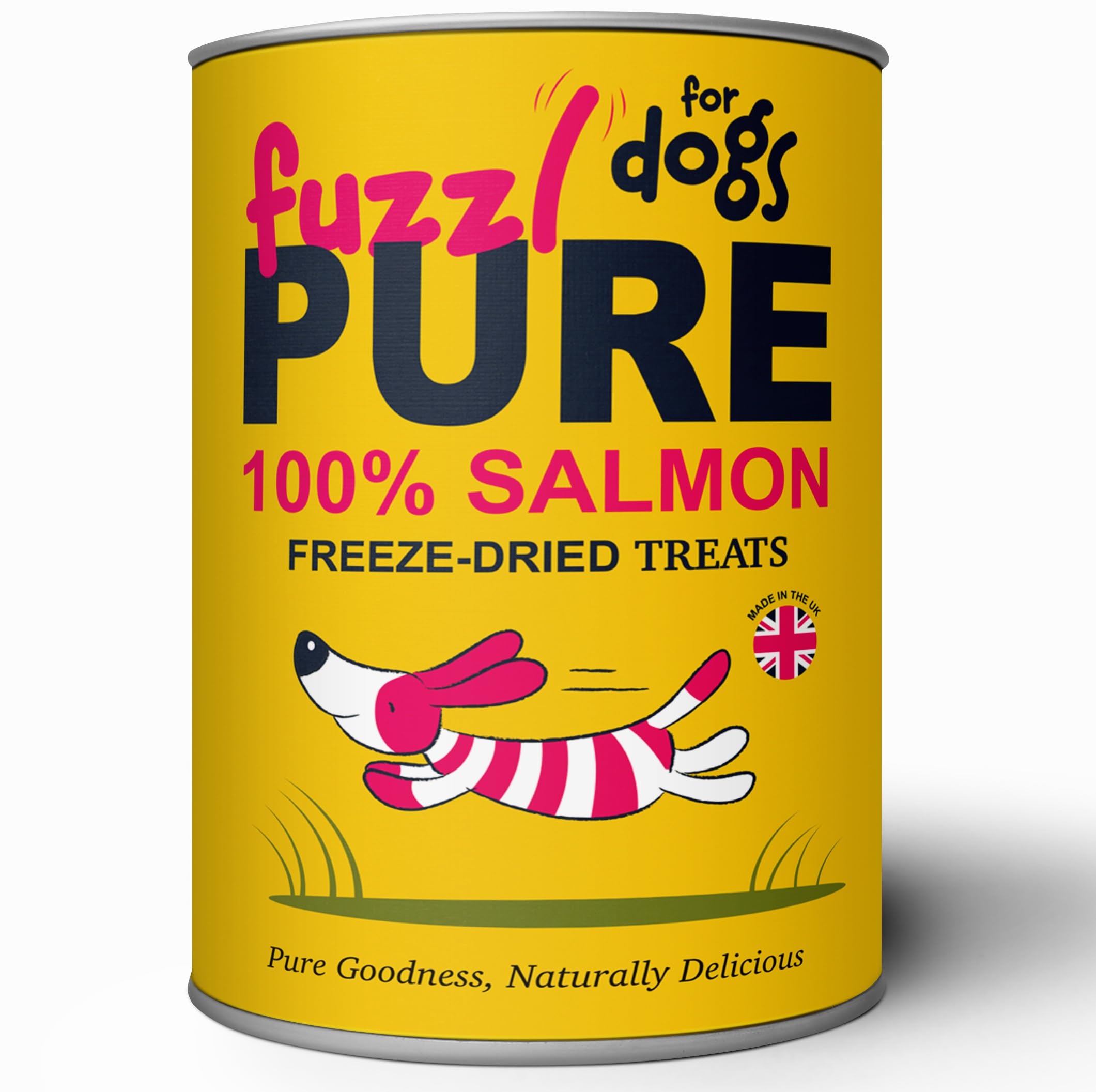 Fuzzl Pure Freeze Dried Scottish Salmon Dog Treats – Large 150g Pack | Made in UK | Premium Single Protein | Natural Training Treats & Food Topper for Dogs | Omega-Rich High Protein Healthy Snacks — image 1