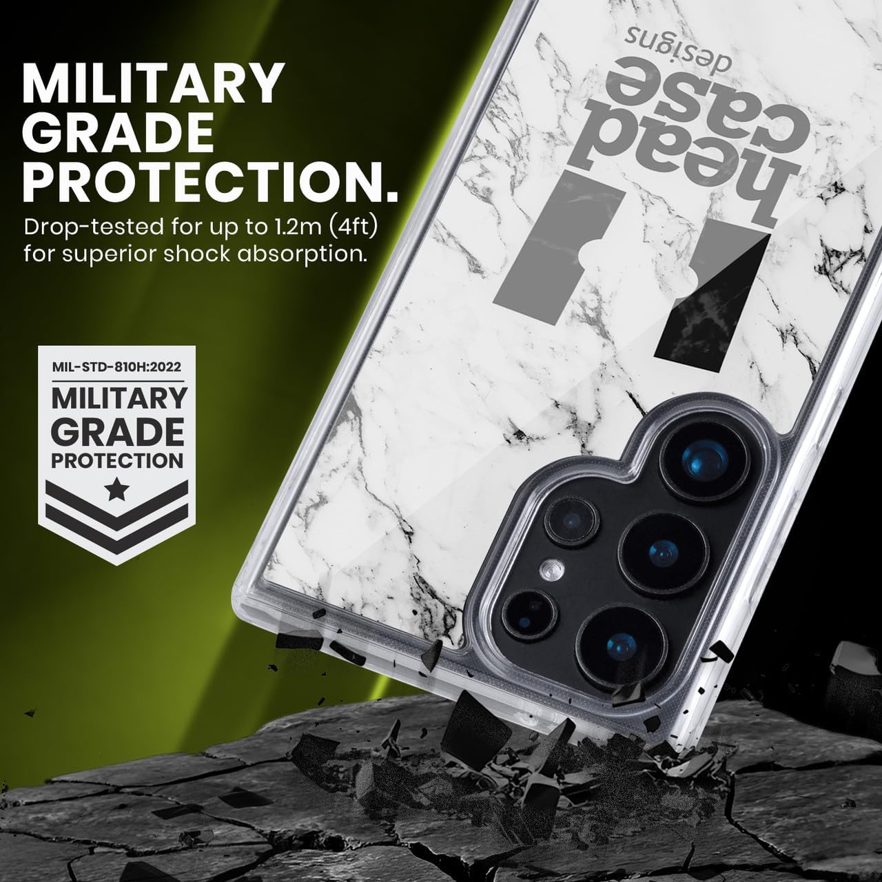 Head Case Designs Officially Licensed Arsenal FC Ben White 2023/24 First Team Gel Case [Military Grade Protection] Compatible with Samsung Galaxy S23 Ultra 5G and Compatible with MagSafe