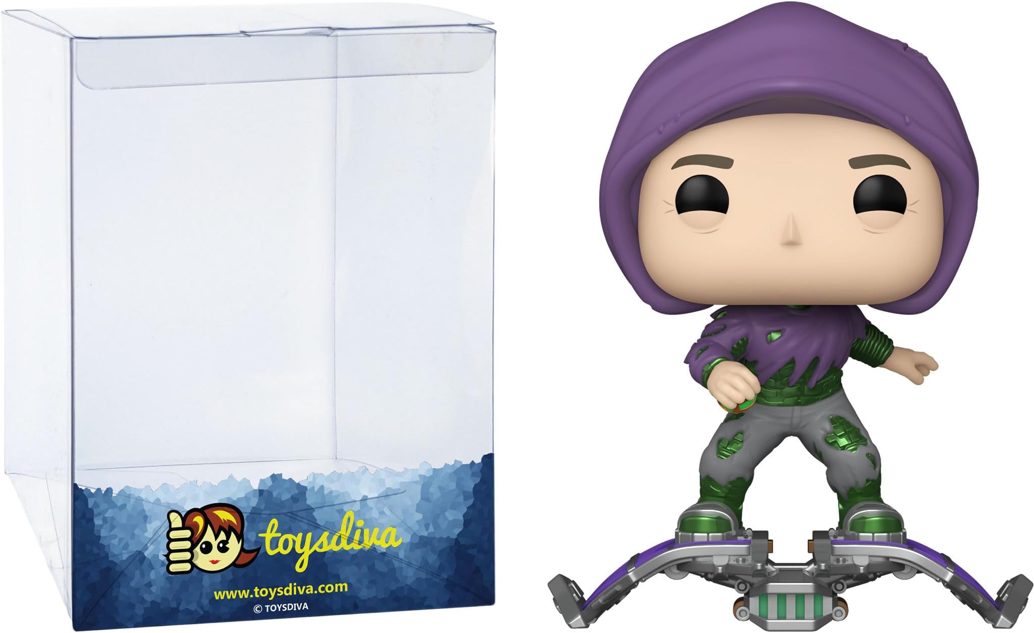 Green Goblin: P o p ! Vinyl Figurine Bundle with 1 Compatible Graphic Protector (1165-67605 - B)
