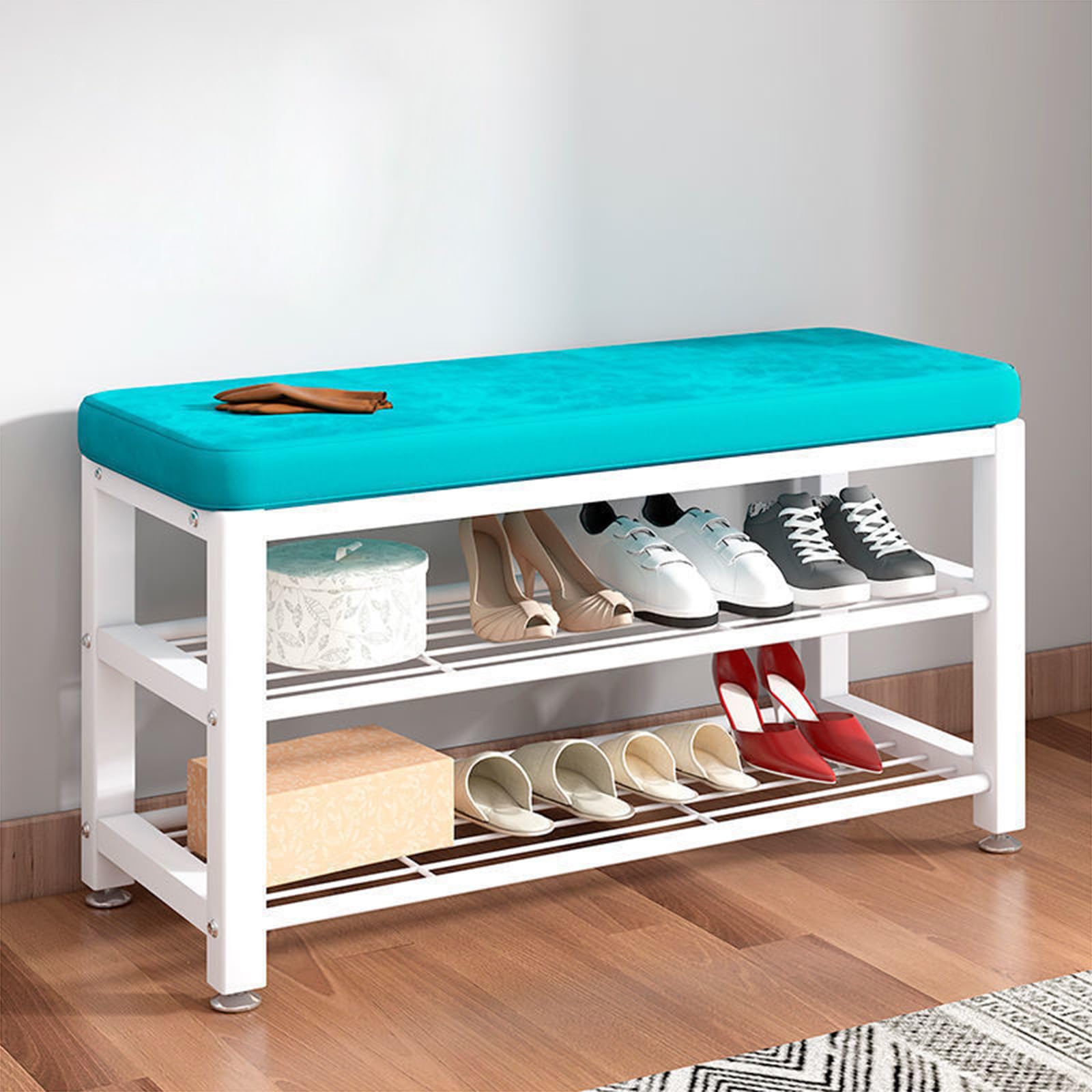 Banc de rangement pour couloirs : simplifiez vos matins en famille avec ce siège