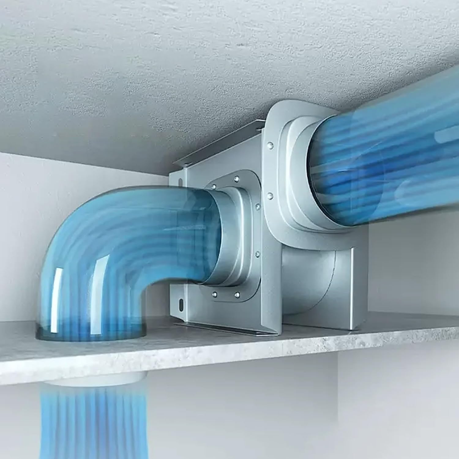 4Inch Inline Boosters Duct Fan for Greenhouse and Pet Room