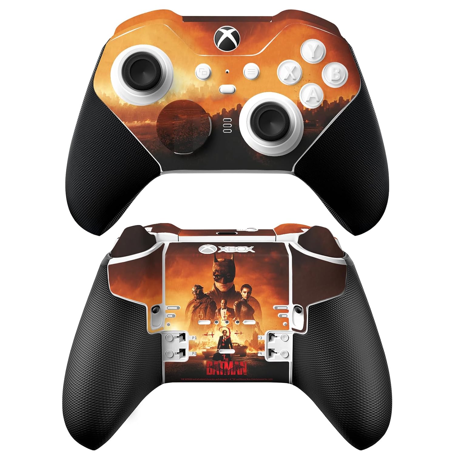 Head Case Designs Officially Licensed The Batman Group Neo-Noir and Posters Vinyl Sticker Gaming Skin Decal Cover Compatible With Xbox Series X & S Elite Wireless Controller Series 2