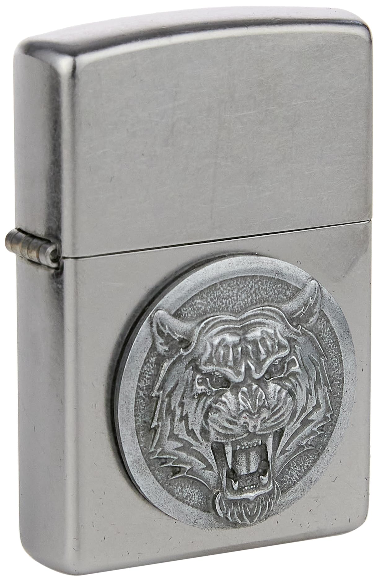 Zippo 2007647 207 Tiger Design Street Chrome Windproof Lighter
