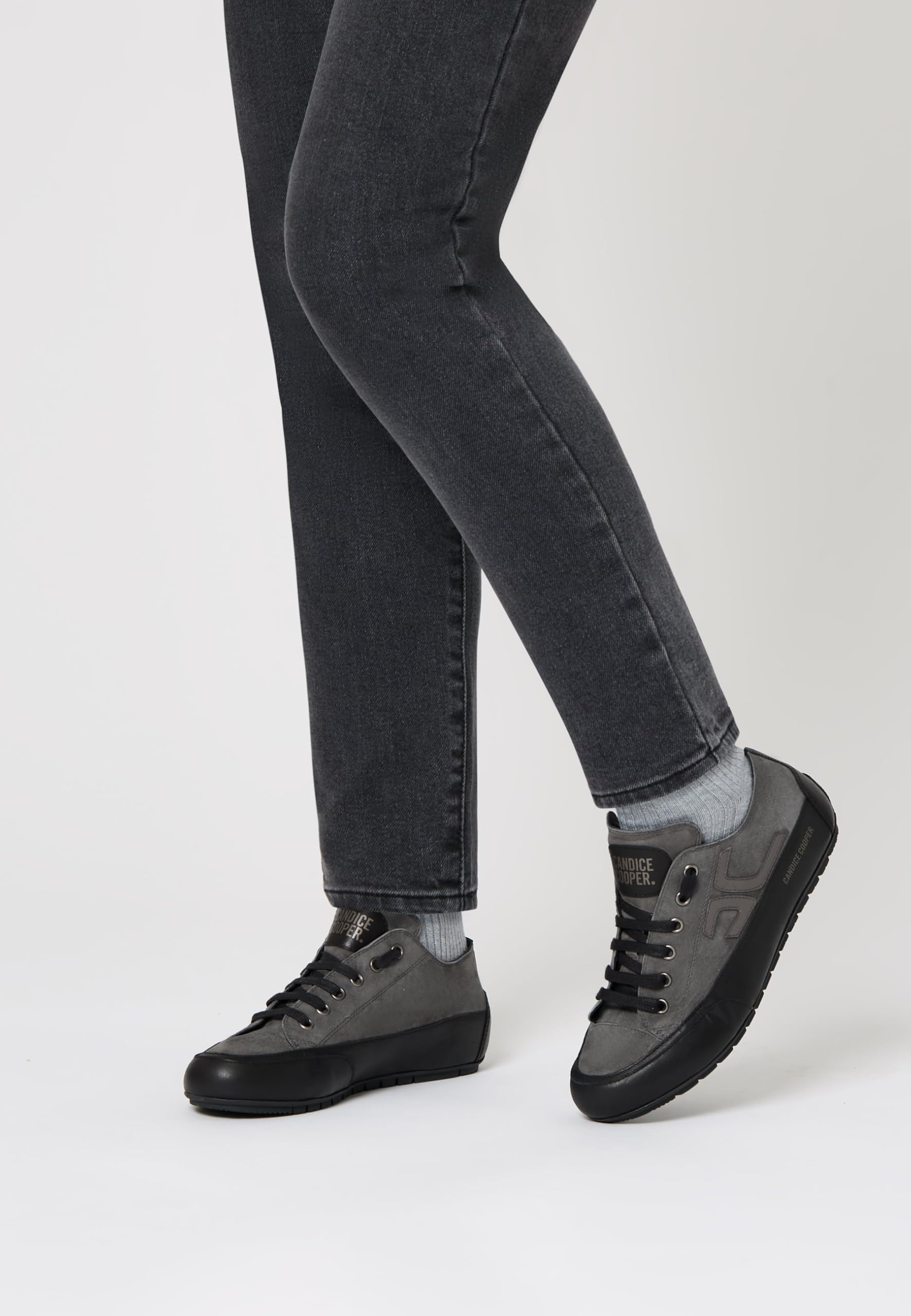 Candice Cooper Zapatillas Deportivas de Piel y Ante