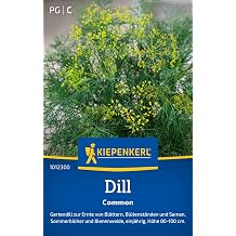 Kiepenkerl Dill Seeds Common 1012300 Garden Dill for Harvesting Leaves Inflorescences and Seeds Summer Flowering Seeds Vegetables Seeds Plant Seeds