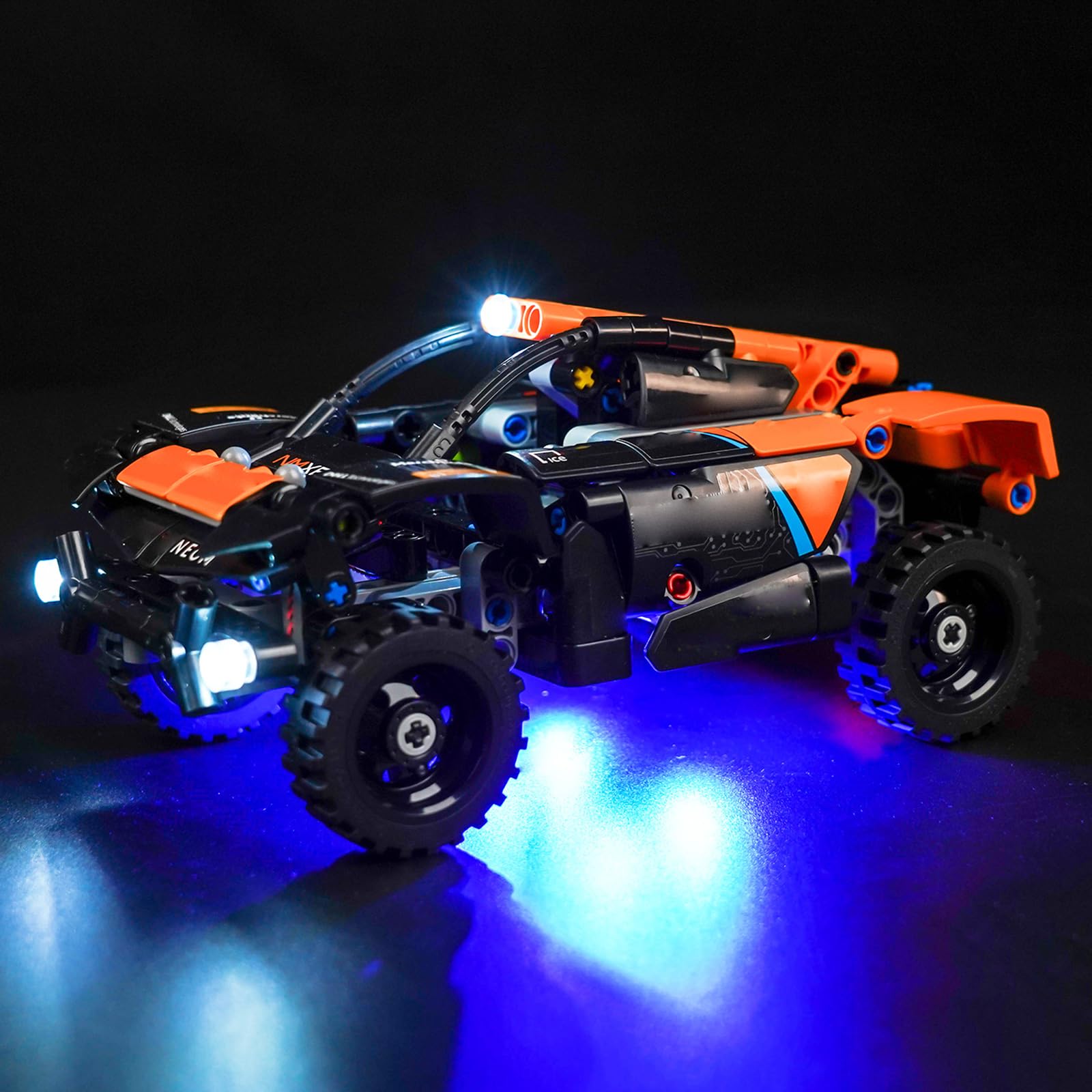 Juego de luces LED para Lego Speed Champions y coches de carreras BMW M4 GT3 y M Hybrid V8, iluminación decorativa para Lego 76922 — view 10