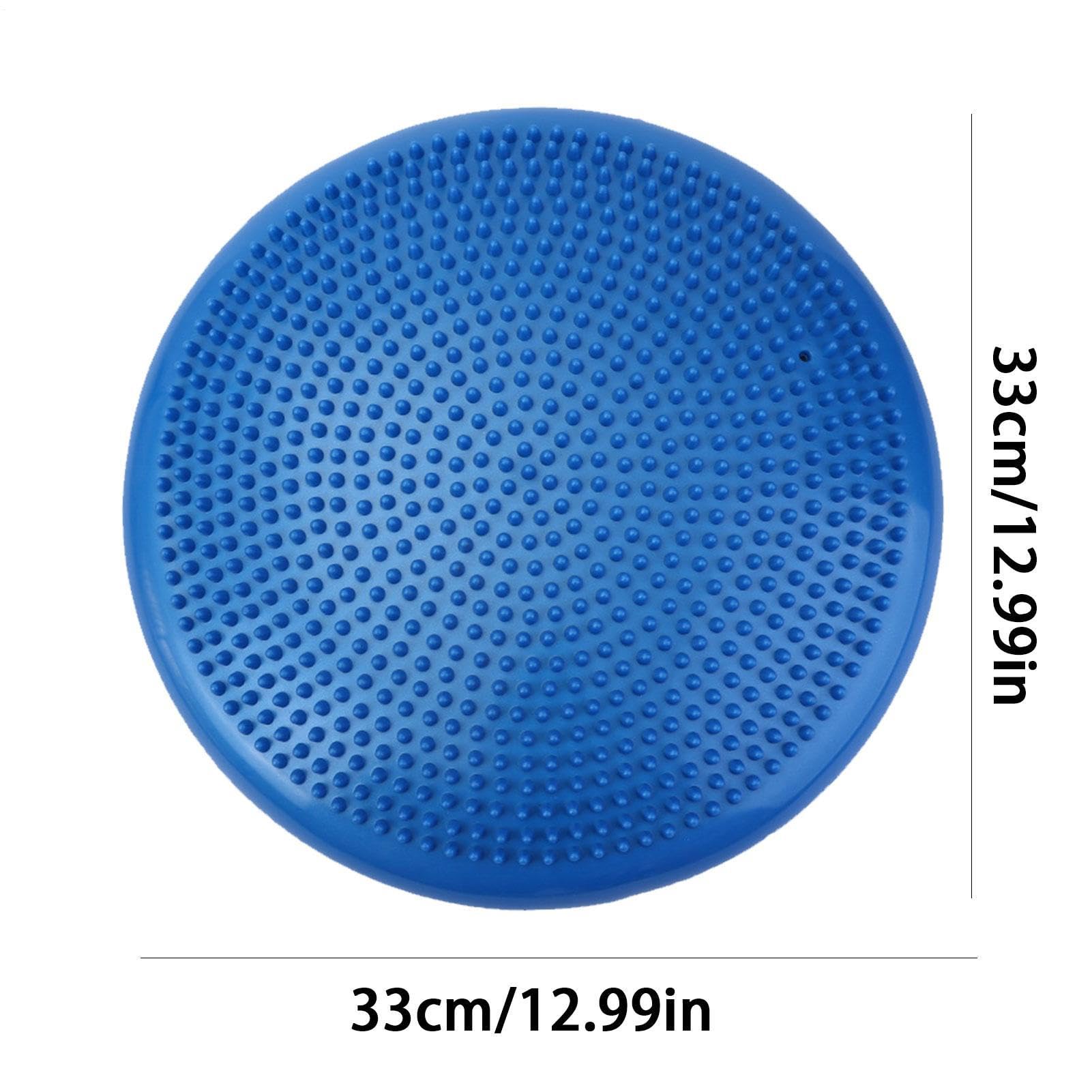 Generisch 33 x 33 x 3 cm, per allenamento del pavimento pelvico, cuscino d'equilibrio, design double face, per sedia da ufficio, per Core