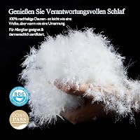 BPC Pehelypaplan 135x200 cm, Bio Pamut, 50% Liba Toll, Egész Éves Használat 4