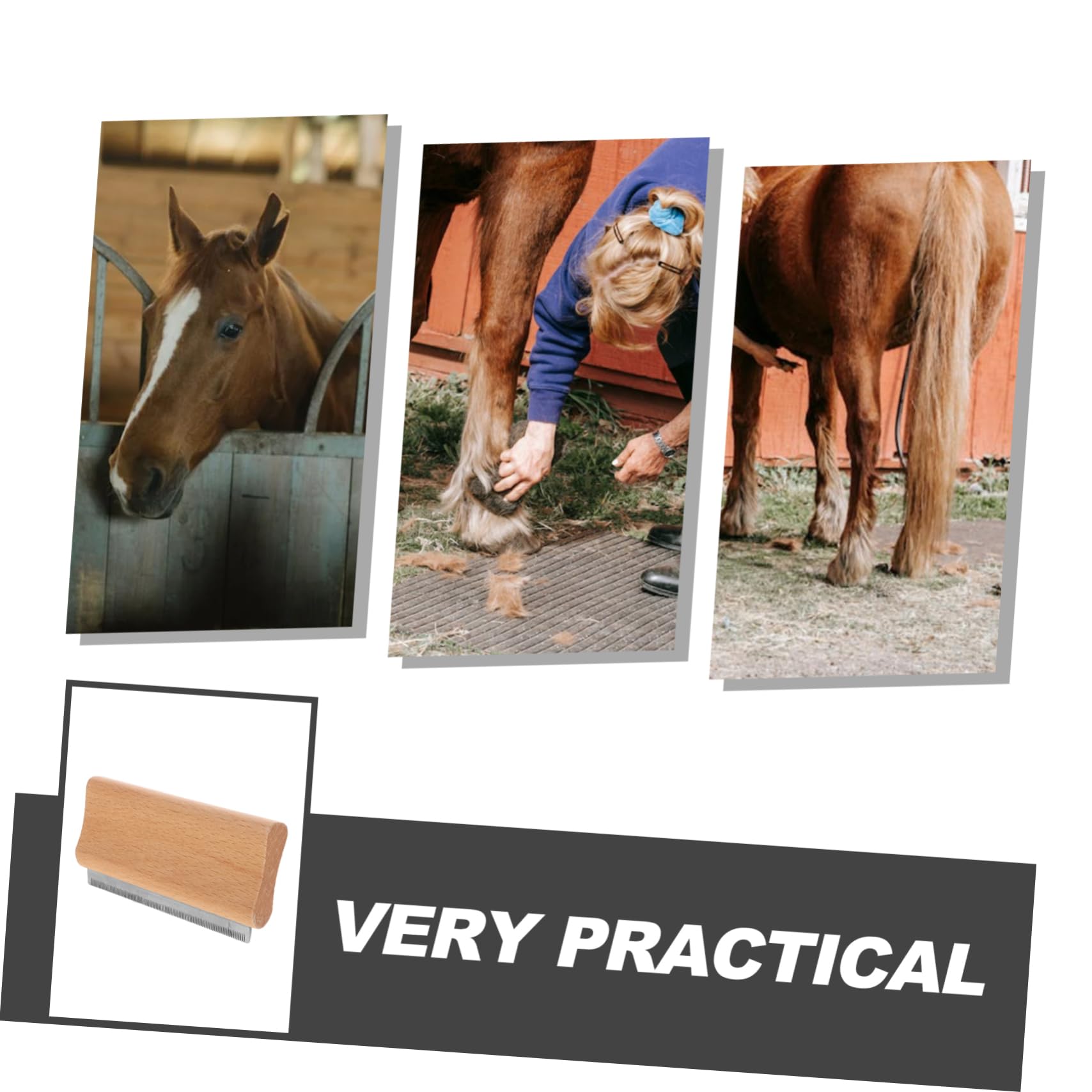 Kisangel 5 Uds Peine Para Eliminar El Pelo De Mascotas Cepillo Para Caballos Cepillo Para El Cuidado De Gatos Cepillo Para El Cuidado De Perros Cepillo Para Derramar Perros Cepillo