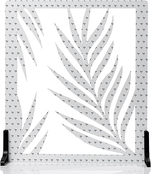 V-FLAT WORLD Shadow Board for Food & Product Photography, Photo Backdrop, Mimic Natural Light Effects, Reusable Board Backdrop for Photoshoot, Content Creation, Shadow Simulator, Palm Leaf
