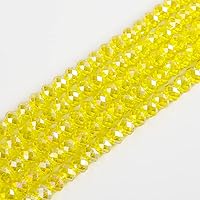 Vista 13 de Cuentas de vidrio redondas facetadas de 10 mm en negro, 250 piezas, forma de Briolette, cuentas espaciadoras de cristal para hacer joyas