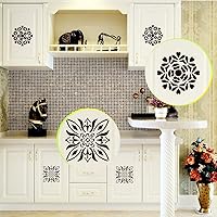 Vista 18 de Rolin Roly 16Pcs Forest Animal Painting Stencils Dinosaur Drawing Template Panda Plastic Stencil Elephant Reusable Templates for DIY Crafts Floor