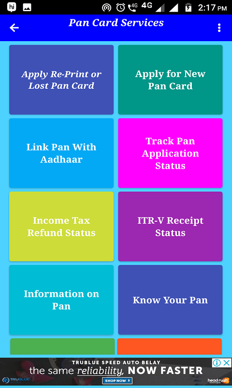 Smart App: Aadhaar Link to Bank A/c,Pan Card,Aadhaar Card,Voter Card ...