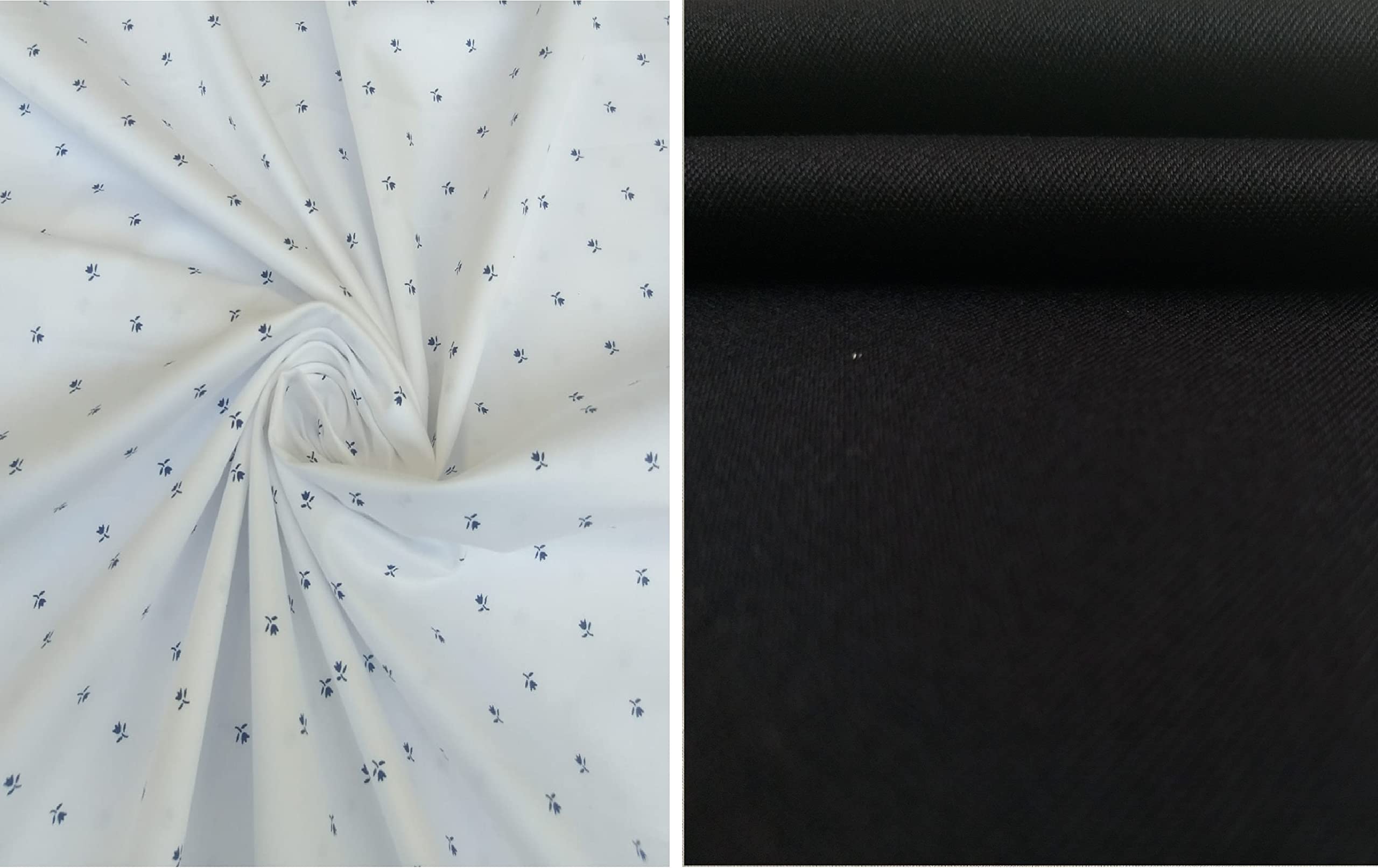 Pri & Su CottLinns Combo of Giza Cotton Printed Shirt 110002 & Trouser Fabric 90025-picture-49