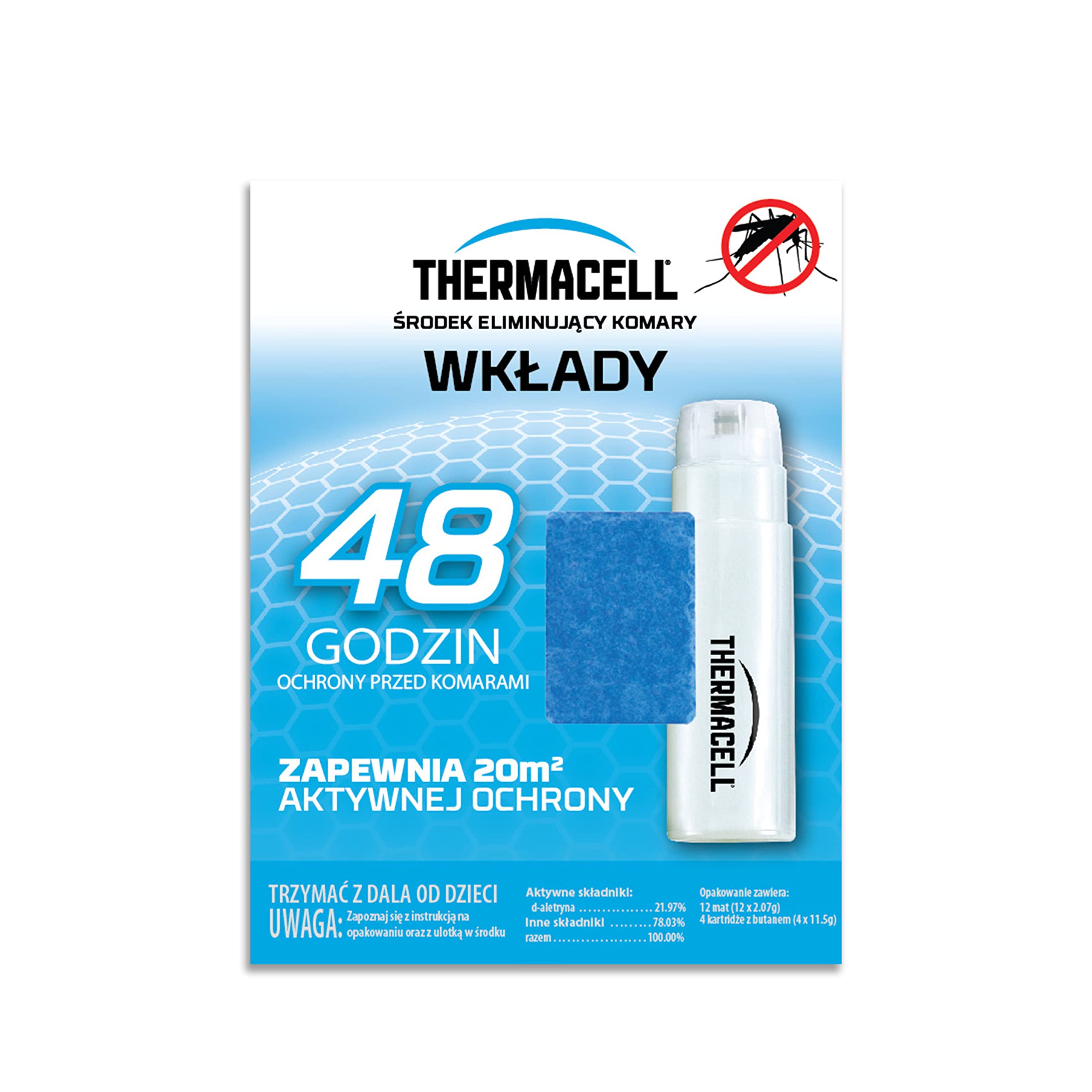 Wkłady uzupełniające Thermacell 48h