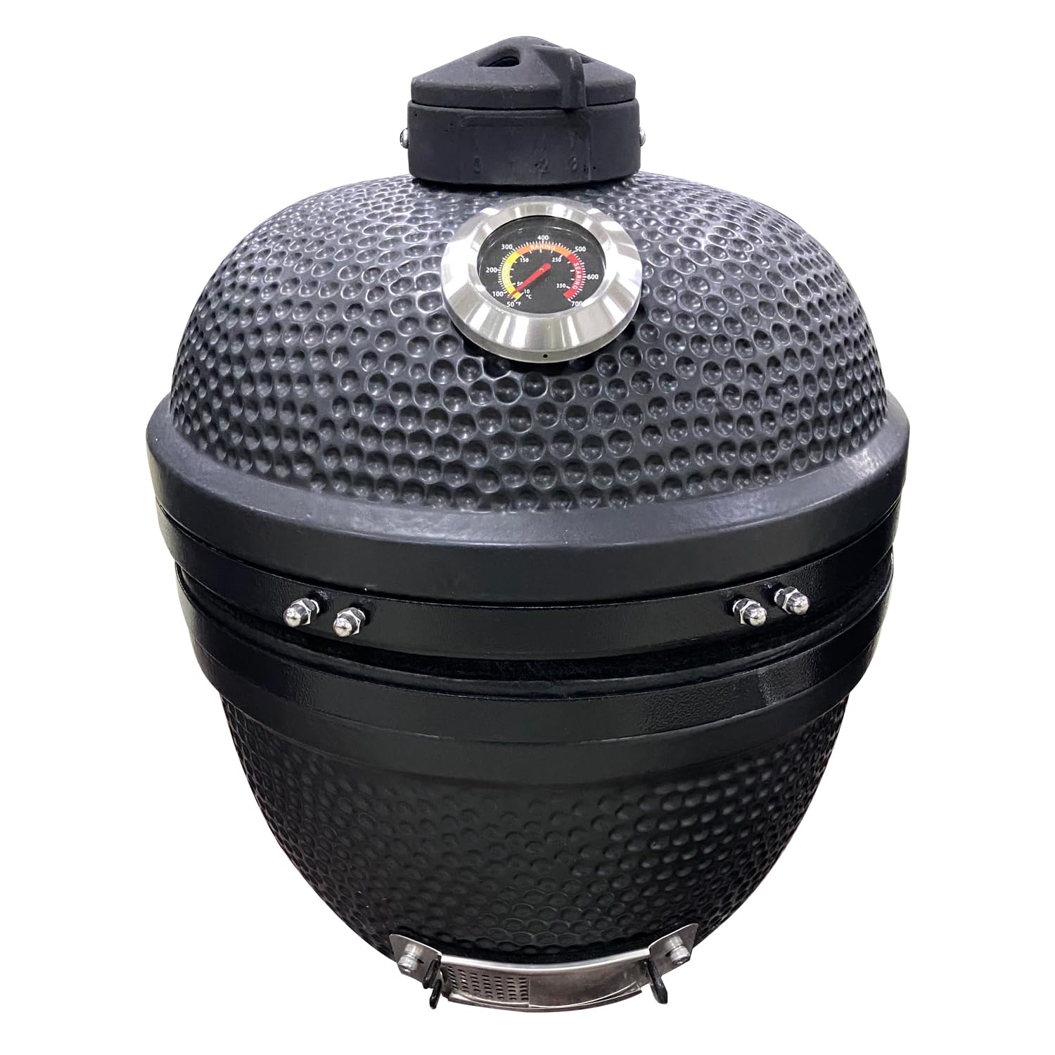 YNNI KAMADO TQ0014MB 14 pollici nero opaco Kamado forno BBQ Grill uovo con supporto TQ0014MB