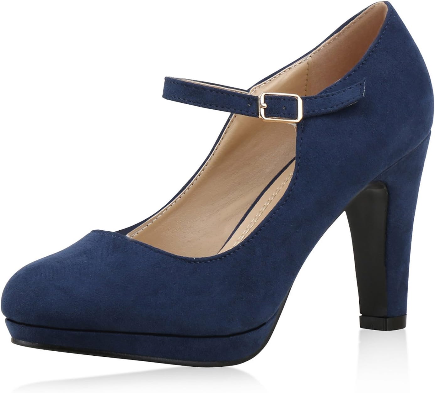 SCARPE VITA Women Pumps Mary Janes Platform Front