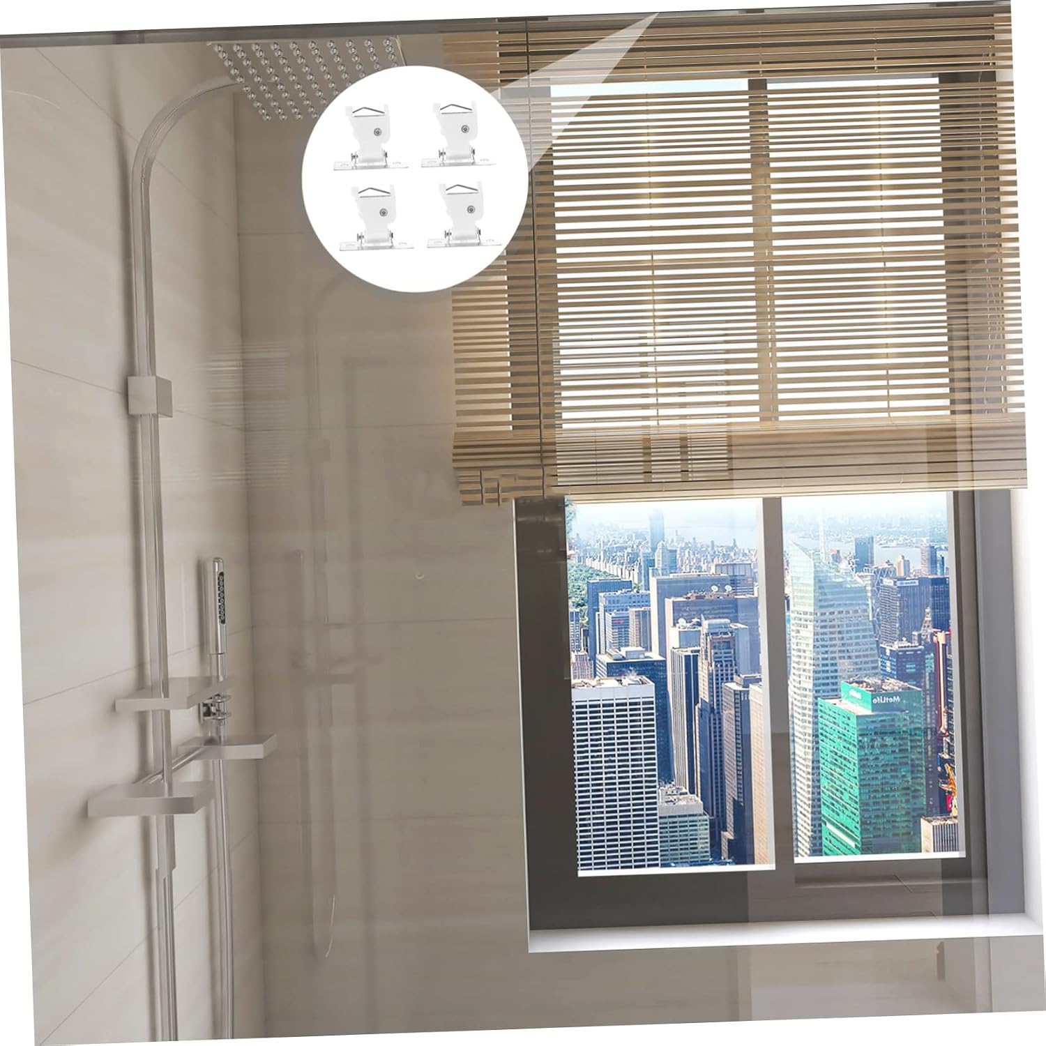 Cabilock 12sets Curtain Cord Locks Easy to Use Window Blinds Accessories for Roman Shades and Household Curtains and Material Lightweight and Practical