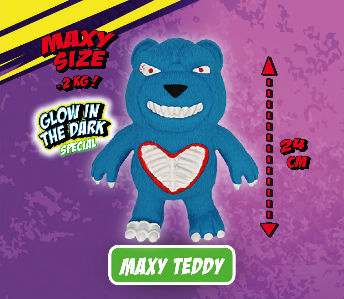 CICABOOM Elastikorps Zombie Bear Maxy Teddy : Amazon.com.be: Toys