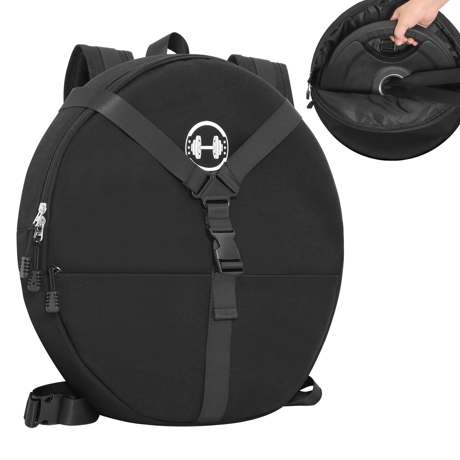 Photo 1 of YEEGO DIRECT Weighted Backpack for Fitness - Adjustable Weight Vest, 10 LBS