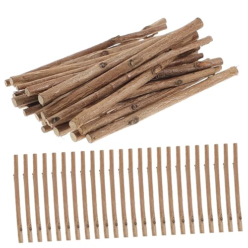 100pcs DIY Boxwood Sticks Artificial Driftwood for Crafts De Madera