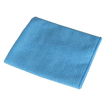 ABRO CT-210 Microfiber Towel Lint-Free Car Cleaning Clothes High Absorbent Towel for Car Windows, Exterior, Home and Office (280 GSM) (Blue, 1 PCS)