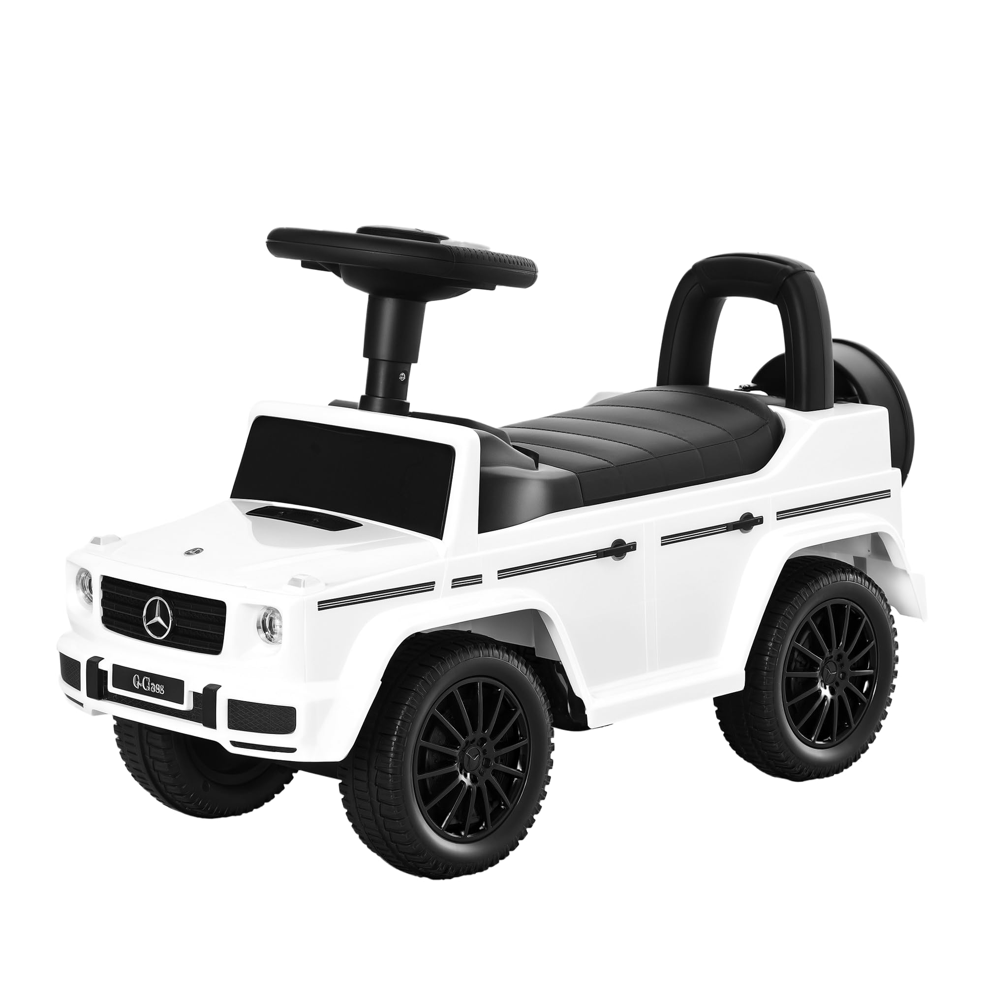Camion Porteur Enfant Mercedes Benz HOMCOM - 12-36 Mois - Klaxon & Coffre