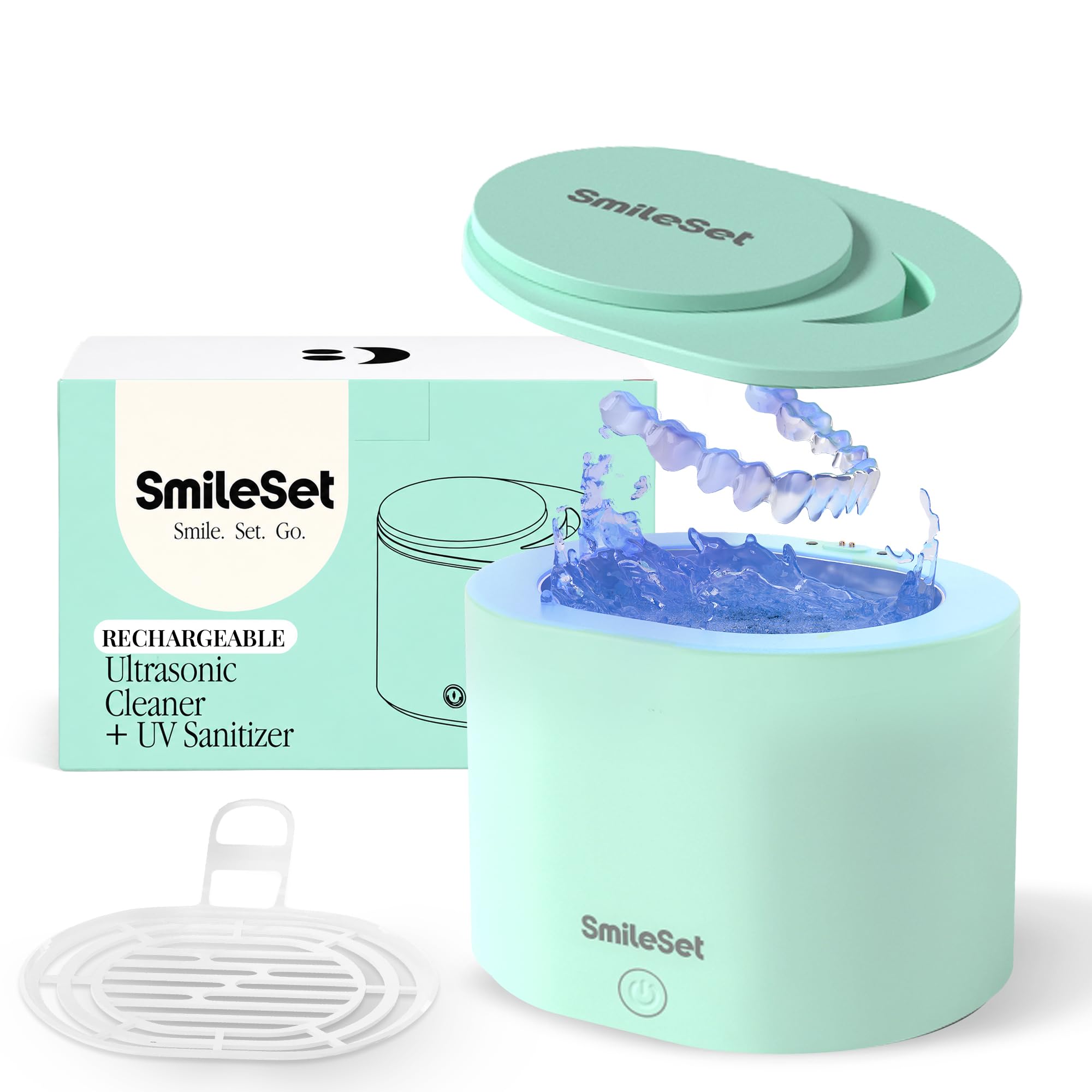 SmileSet Retainer Cleaner - Ultrasonic Cleaning -8
