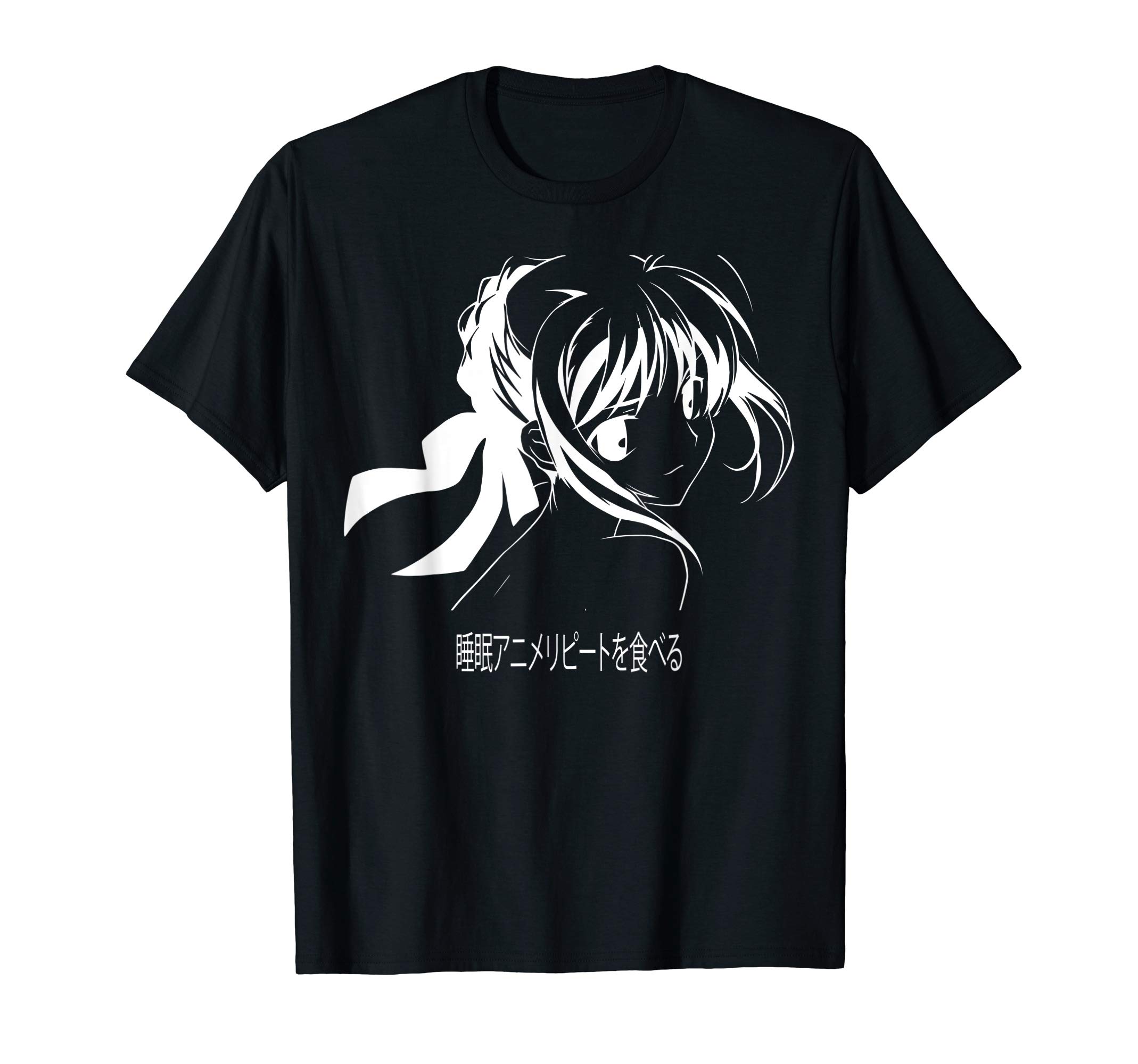 Japanese Anime Manga Shirts MV&SGAnime Shirts Men Women, Eat Sleep Anime Aesthetic Manga Girl T-Shirt