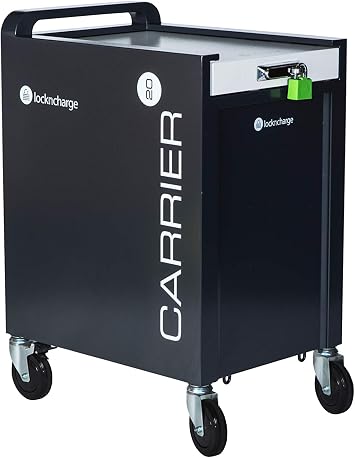 LocknCharge Carrier 20 Cart Prewired with USB-C Cables