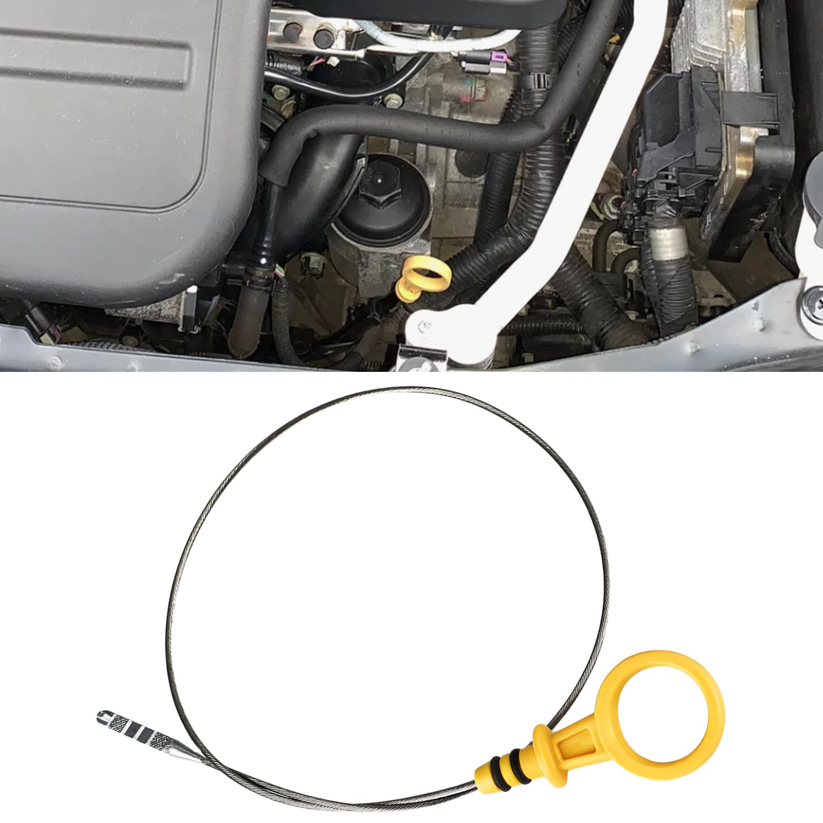 SG Store Varilla Indicadora de Nivel de Aceite del Motor 25184769 25204531 25183268 Compatible con Vauxhall Antara 2.2 Diesel SUV 2010-2022