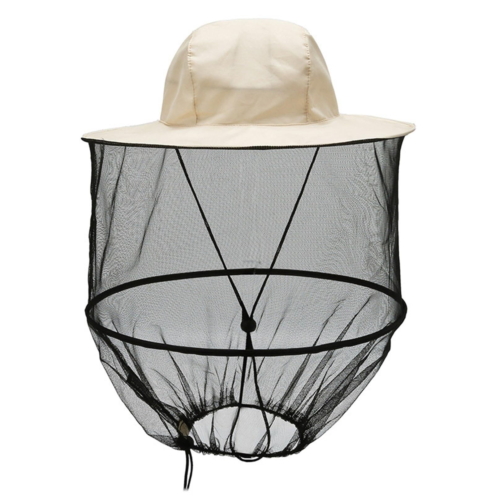 2 Pcs Bee Mesh Head Face Protector Net Hat per Uomini Donne | Berretto da pesca all'aperto Cappello da apicoltore Cappello da pesca Maschera da sole Campeggio