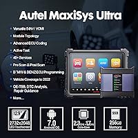 Vista 3 de Autel MaxiSys Ultra Scan Tool - 2024 Ver. MSULTRA actualizado de MS919MS909Ultra Lite, herramienta de diagnóstico automático superior con VCMI 5