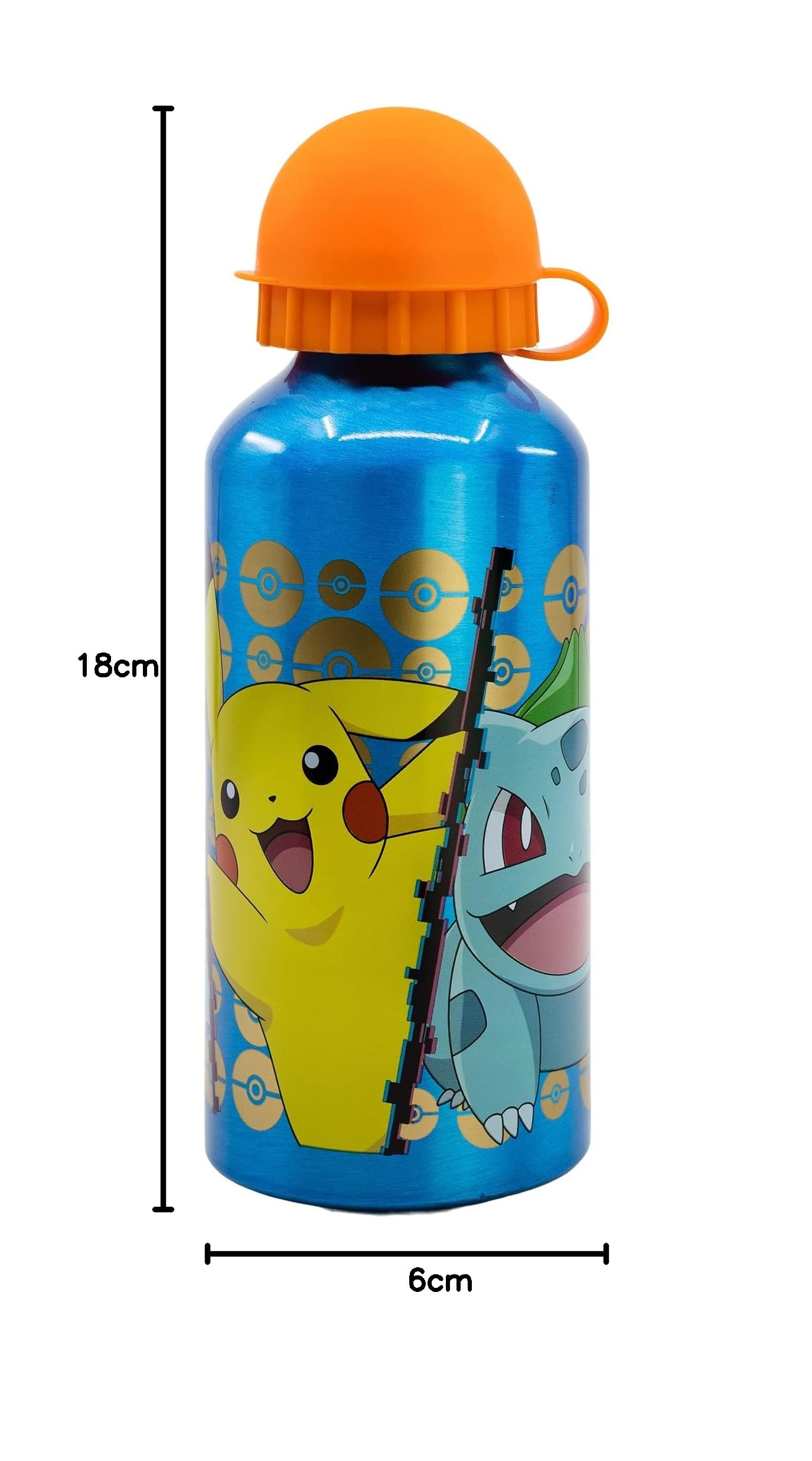BUTELKA ALUMINIUM 400 ML | POKEMON