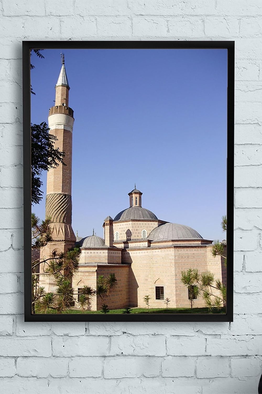 Postermanya (pster11510) Karacabey Camii Çerçeveli Tablo (40x50cm)