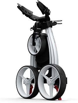 Big Max Blade IP 2 Golf Push Cart Ultra-Compact, Lightweight Aluminum Frame, XL Organizer, Easy Flat Fold, 13.6 lbs, 34.6 x 24.4 x 4.9 inches When Folded