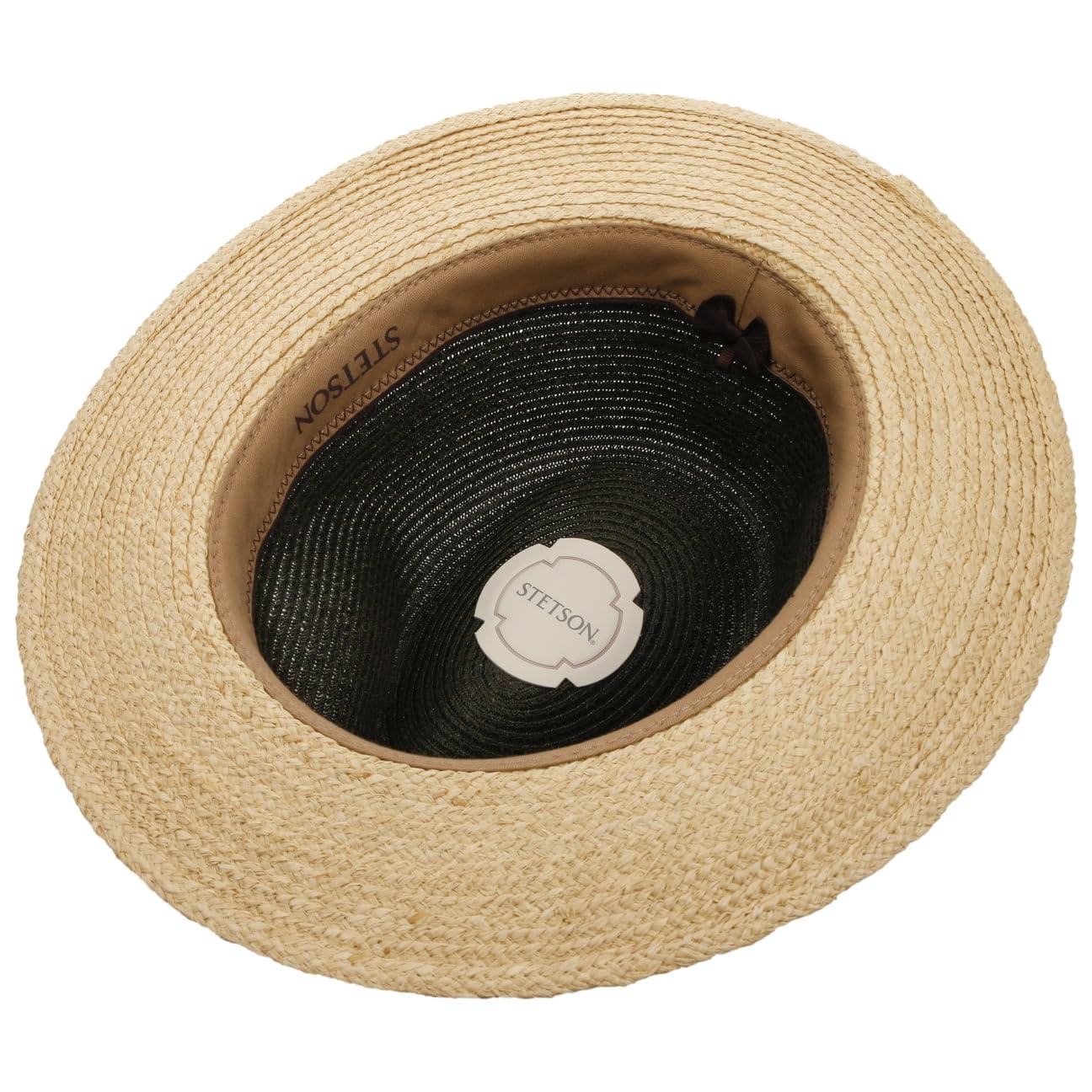 Stetson Twotone Traveller Sombrero Bicolor con Banda de Tela Hombre Primavera Verano
