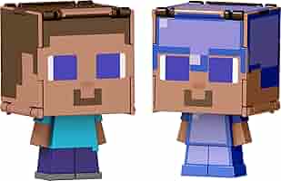 Amazon.com: Mattel Minecraft Flippin' Figs Figures with 2-in