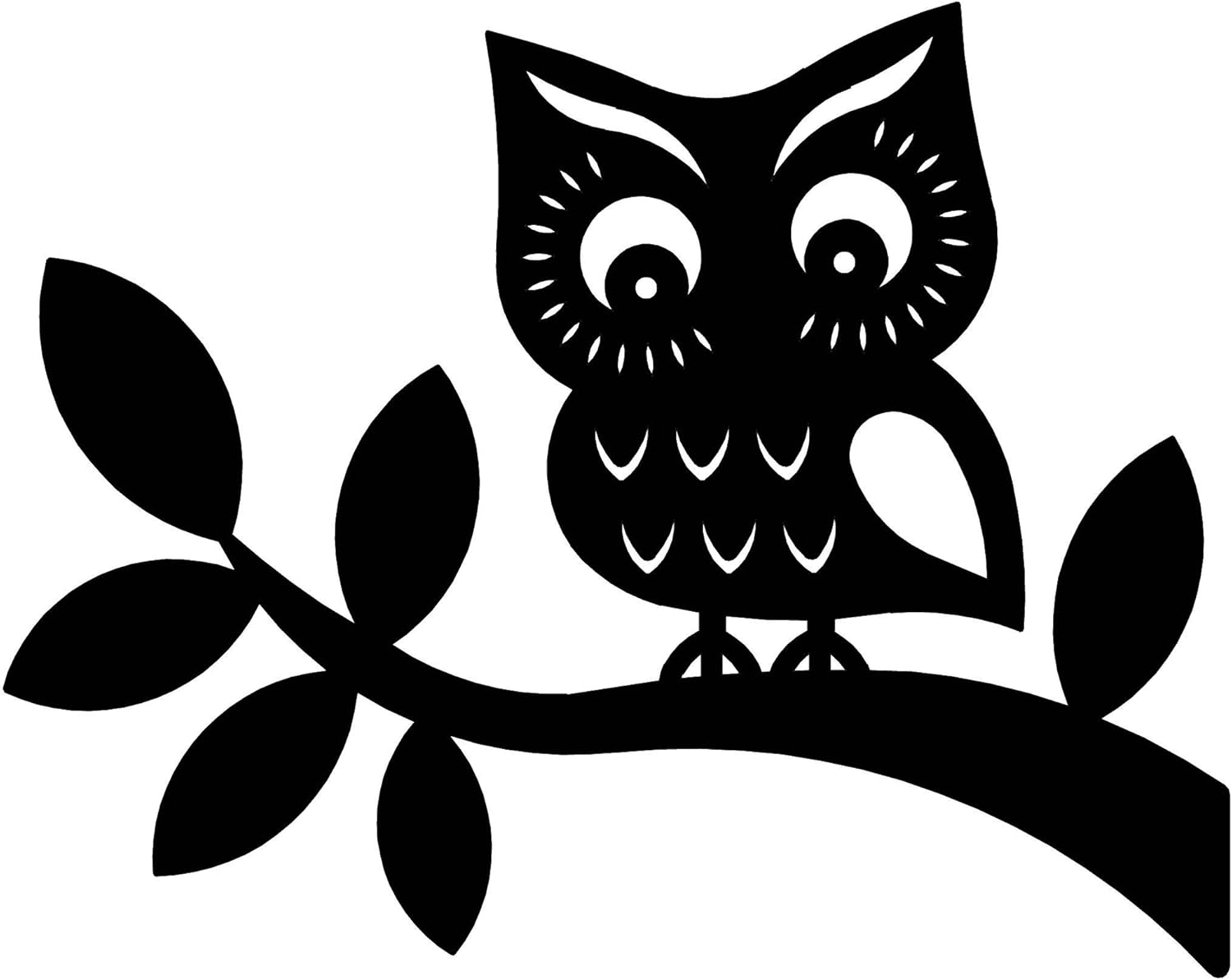 Metal Wall Art Owl on Tree Design/Metal Art/Wall Art/Wall Decor/Metal
