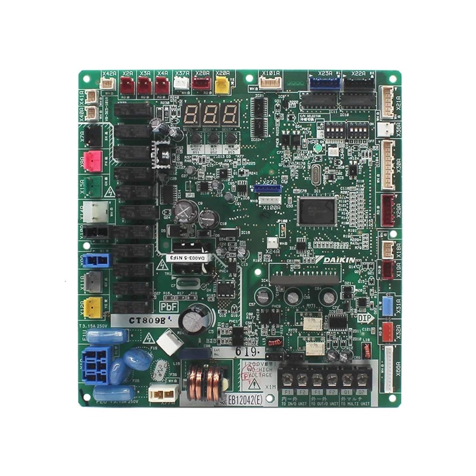 Printed Circuit Assy EB12042 Part Number 5012794 5018704，Compatible For Daikin，VRV Outdoor Unit RXYQ8T7Y1B RYYQ8T7Y1B，AC parts