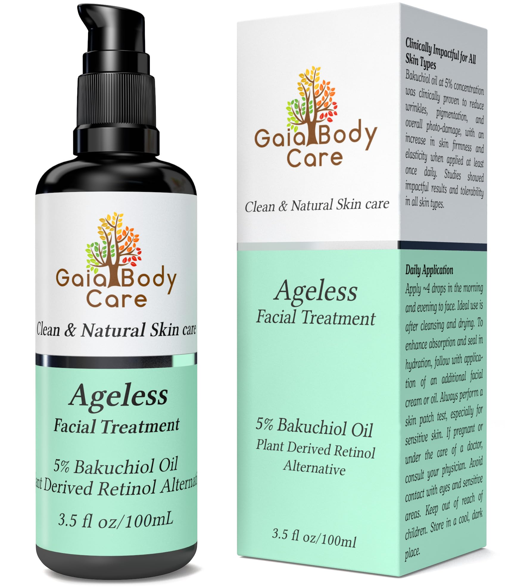 Gaia Body Care 5% Bakuchiol Facial Oil