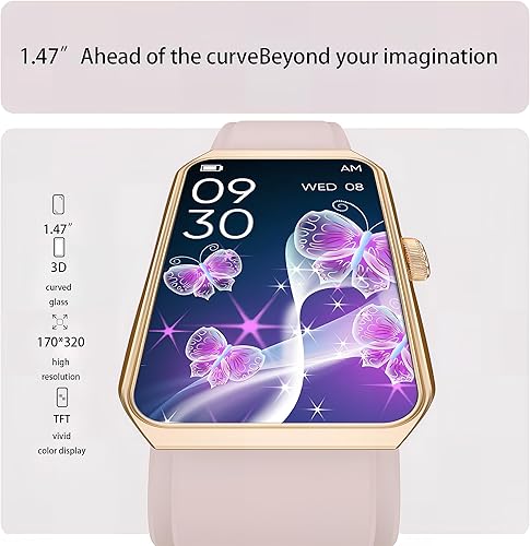 Miniatura 6 de Reloj de seguimiento de fitness, rastreador de salud con podómetro, monitor de frecuencia cardíaca y sueño, oxígeno en sangre, relojes impermeables