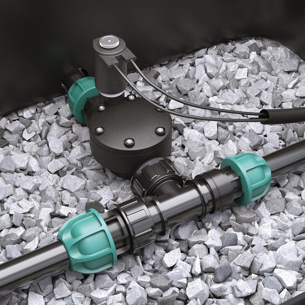 Elettrovalvola Claber 24V Per Impianti Irrigazione - Filetto 1" Maschio, Antisabbia - Foto 6