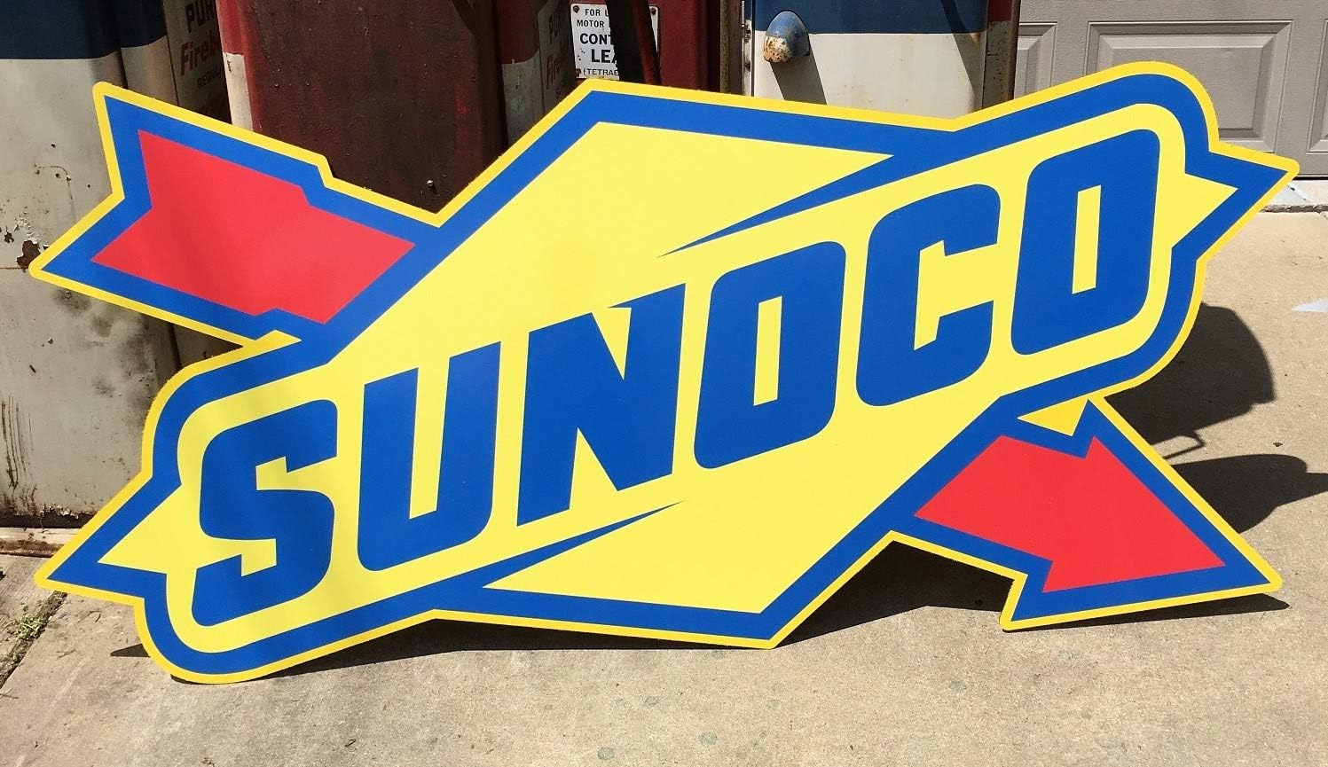 Amazon Com Sunoco Signs Gas And Oil Sunoco Gifts Outdoor Garage Signs For Men Man Cave Signs Gifts For Dad Gifts For Him Petroliana Everything Else