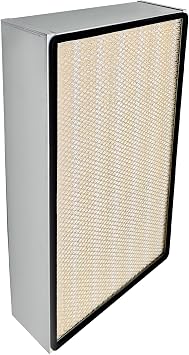 1037209AM Panel Filter Element Fits for Tennant 6100 Sub-Compact Ride-On Floor Sweeper (4VDW8), Replaces 1037209 83418 375210; 21 x 13.3 x 4.2 Inch, w/o Electrostatic Strap