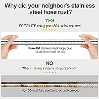 Vista 2 de Specilite. Manguera de jardín de acero inoxidable 304, resistente.