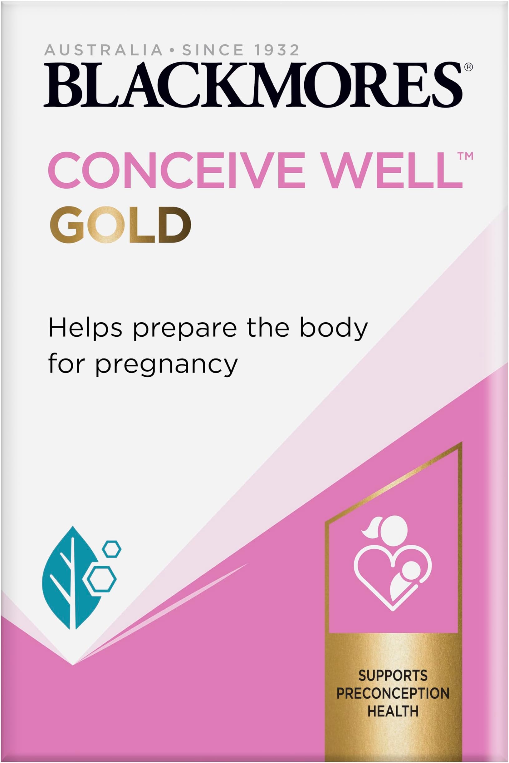 Blackmores Conceive Well Gold 56 Tabs by Blackmores LTD