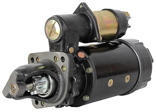 RAREELECTRICAL Nuevo motor de arranque compatible con retroexcavadora John Deere 510 Ld500c 1971-1985 1113402 1113650